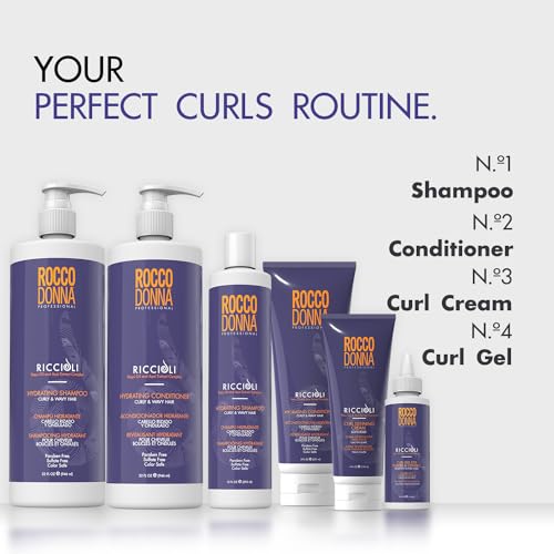 Rocco Donna Curl and Wave Gel for Curly Hair 4 oz - Image 3