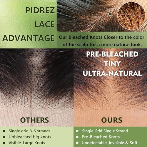 28 Inch Body Wave Lace Front Wig 180 Density HD Human Hair 13x6 Natural Black for Women - Image 4