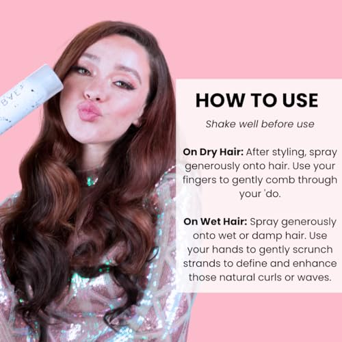 FoxyBae Strong Hold Hair Spray – Volumizing & Frizz Protecting – 8 Fl oz - Image 3