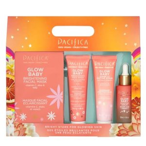 Pacifica Beauty Glow Baby Vitamin C Skincare Kit, Travel Size
