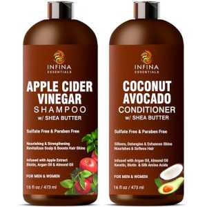 16 oz Apple Cider Vinegar Shampoo & Conditioner Set