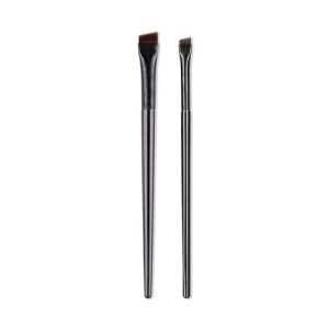 Angled Eyeliner Brush Set for Precise Makeup Application with Soft Bristles and Easy Grip