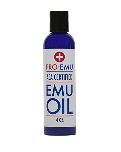 4 oz AEA Certified All Natural Emu Oil for Skin, Hair, Nails