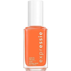 Essie Expressie Quick-Dry Coral Orange Nail Polish, 0.33 fl oz