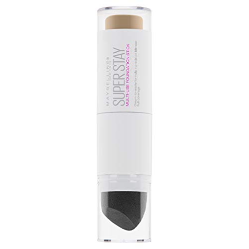 Maybelline Super Stay Foundation Stick in Natural Beige, 0.25 oz, Long-lasting Coverage - Image 3