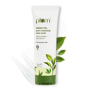 Plum Green Tea Pore Cleansing Face Wash for Oily Skin, 100 ml, Gentle Formula