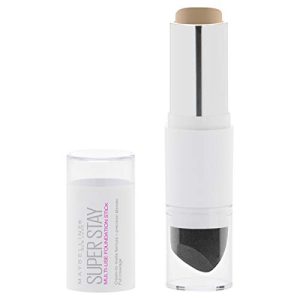 Maybelline Super Stay Foundation Stick in Natural Beige, 0.25 oz, Long-lasting Coverage