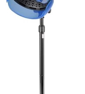 Professional Ionic Hooded Hair Dryer with Timer, HF-1127, 1800W Capacity