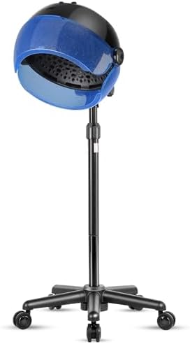 Professional Ionic Hooded Hair Dryer with Timer, HF-1127, 1800W Capacity