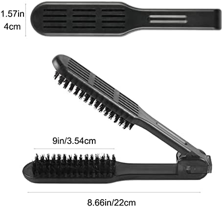 Double-Sided Hair Straightening Comb Suitable for All Hair Types and Textures - Image 6