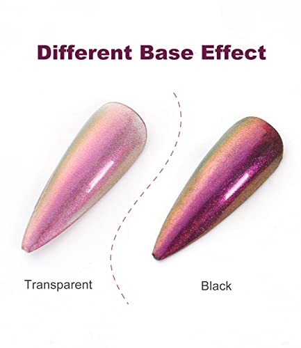 Chameleon Holographic Glitter Quick Dry Nail Polish 15ml for Stunning Nails - Image 4