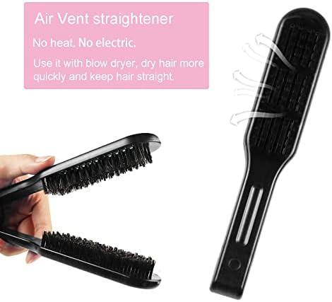 Double-Sided Hair Straightening Comb Suitable for All Hair Types and Textures - Image 3
