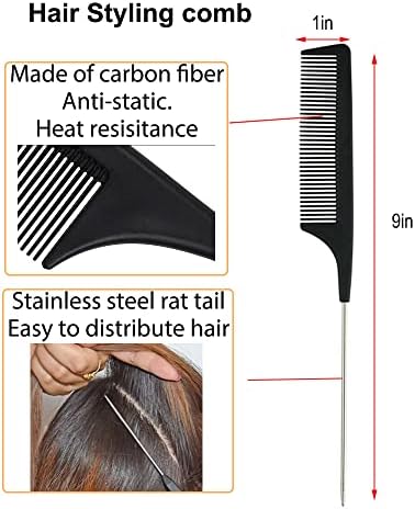 Double-Sided Hair Straightening Comb Suitable for All Hair Types and Textures - Image 7