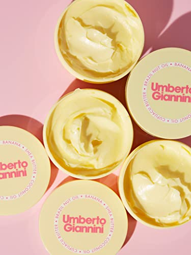 Umberto Giannini Coily Banana Butter Leave-in Conditioner 250ml Vegan for Curly Hair - Image 5