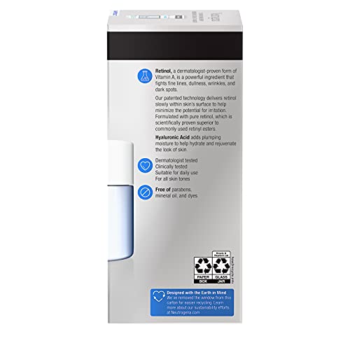 Neutrogena Anti-Aging Retinol Cream for Face and Neck, 1.7 oz, Moisturizing Formula - Image 12