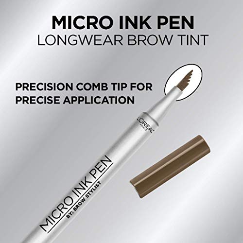 L’Oréal Paris Longwear Brow Tint Pen, Brunette, 0.033 fl oz - Image 5