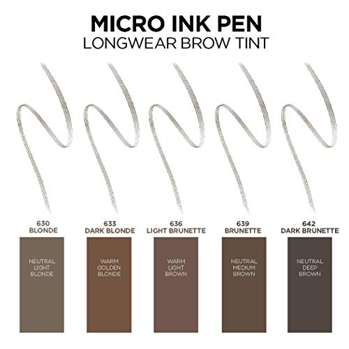 L’Oréal Paris Longwear Brow Tint Pen, Brunette, 0.033 fl oz - Image 7