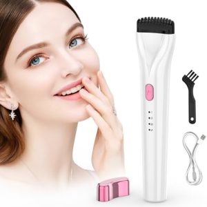 Rechargeable Heated Lash Curler Wand with 3 Heat Settings for Effortless Curling