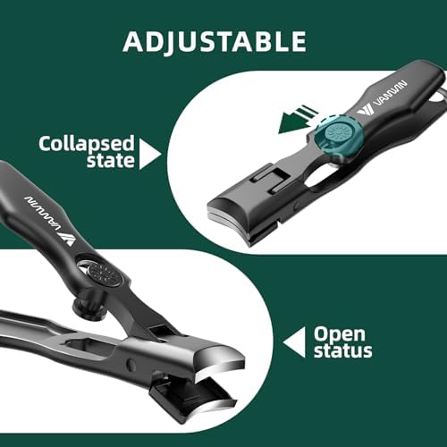 Heavy Duty Nail Clippers for Thick Nails with Large Jaw Opening and Ergonomic Grip - Image 4