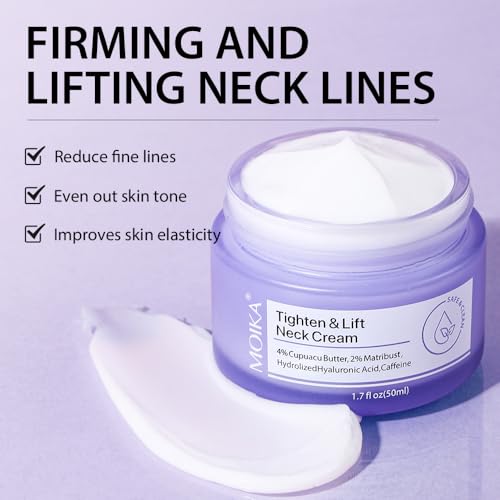 Neck Firming Anti-Aging Cream 1.7 oz for Moisturizing and Tightening Skin - Image 7