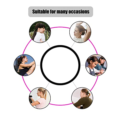 120 PCS Large No-Damage Hair Ties for Thick Hair, Ideal for All-Day Comfort - Image 3