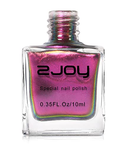 Chameleon Holographic Glitter Quick Dry Nail Polish 15ml for Stunning Nails - Image 2