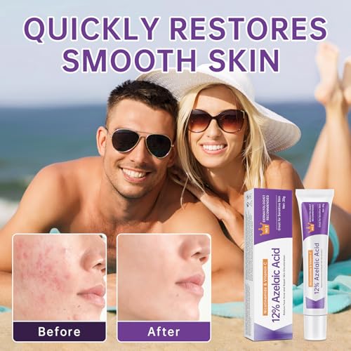 Azelaic Acid 12% Serum and Cream for Acne Treatment, 0.7 Ounce Size - Image 2