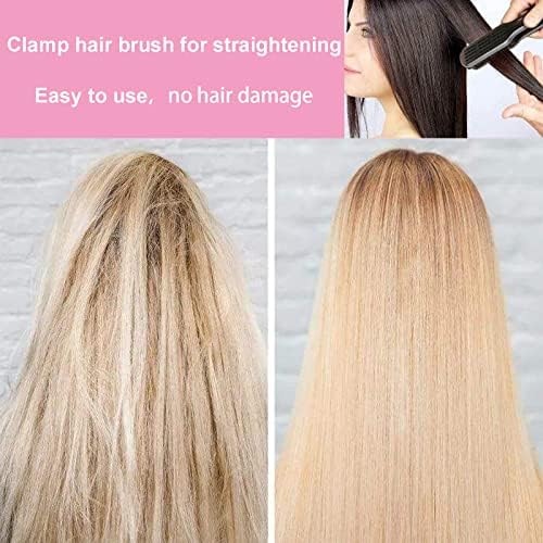 Double-Sided Hair Straightening Comb Suitable for All Hair Types and Textures - Image 5