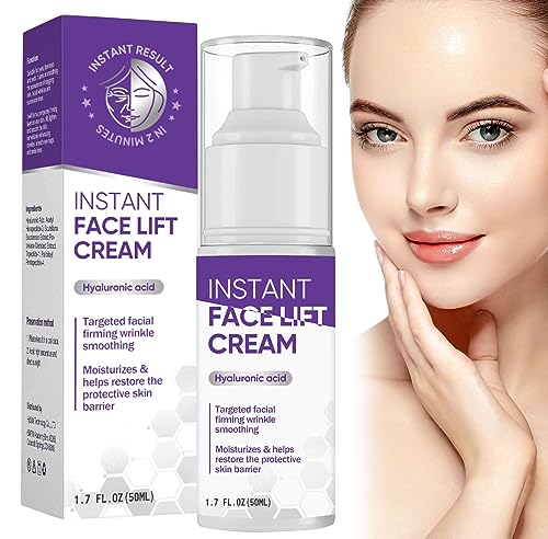 MOSKILA Instant Face Lift Cream, 50ml Skin Tightener for Quick Results in 2 Minutes