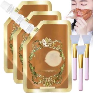 JUELREOU 2024 Anti-Aging Peel-Off Facial Mask Set of 3 for Radiant Skin