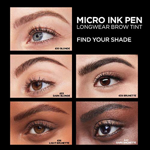 L’Oréal Paris Longwear Brow Tint Pen, Brunette, 0.033 fl oz - Image 6