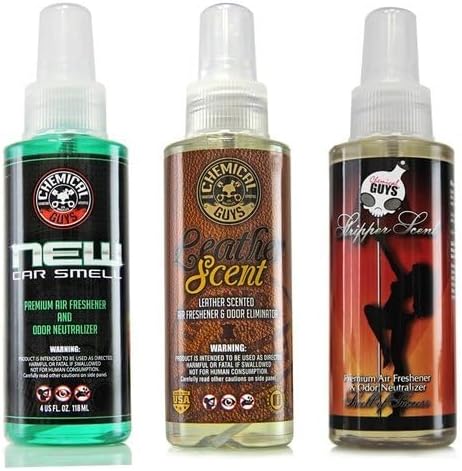Chemical Guys AIR_301_04 Scent Sample Kit, 4 fl oz, Set of 3 Scents - Image 2