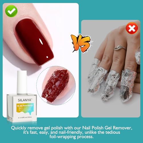 Quick Gel Nail Polish Remover 20ml Each, Pack of 2 for Easy Use - Image 7