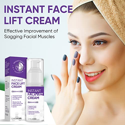 MOSKILA Instant Face Lift Cream, 50ml Skin Tightener for Quick Results in 2 Minutes - Image 2