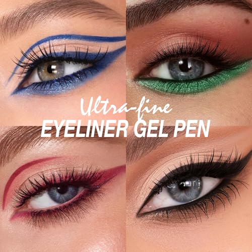 12Pcs LANGMANNI Colorful Waterproof Eyeliner Pencil Set for Long-Lasting Makeup Looks - Image 8