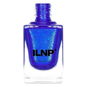 ILNP Sea Glass Deep Cobalt Blue Shimmer Nail Polish 15ml - Long-lasting Formula