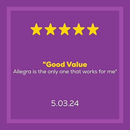 Allegra 24HR Non-Drowsy Antihistamine Tablets, 45 Count, 180 mg Capacity - Image 7