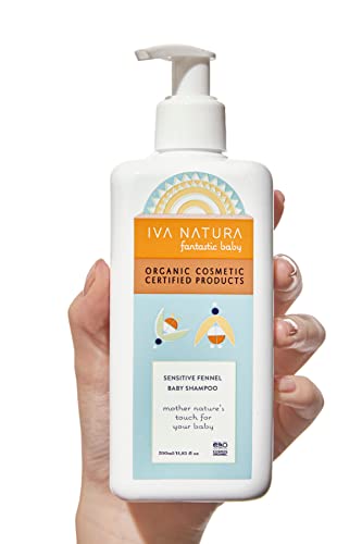 Organic Fennel Baby Shampoo with Chamomile, 11.83 fl oz, Gentle and Soothing Formula