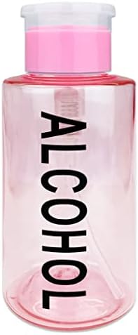 10oz Pink Refillable Pump Dispenser Bottle for Cosmetics