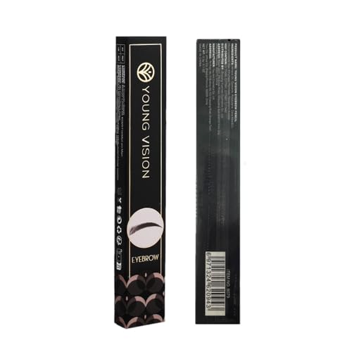 Retractable Eyebrow Definer Pencil 02 Grey for Professional Makeup, 0.05 oz - Image 7