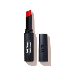 Nourishing Vegan Lipstick in Vexxed Orange Red, 0.12 oz for Soft Lips