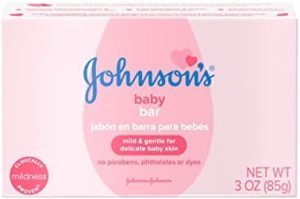 Johnson's Baby Gentle Hypoallergenic Cleansing Bar Soap 3 oz Pack of 6