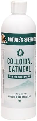 Colloidal Oatmeal Dog Shampoo Concentrate, 16 oz, for Itch Relief and Skin Care
