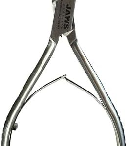 Surgical-Grade Stainless Steel Toenail Clippers for Thick Nails with Ergonomic Handle