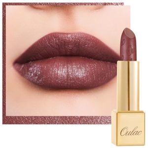Oulac Vegan Metallic Lipstick, Full-Coverage Matte, 3.5g, Cruelty-Free and Long-Lasting