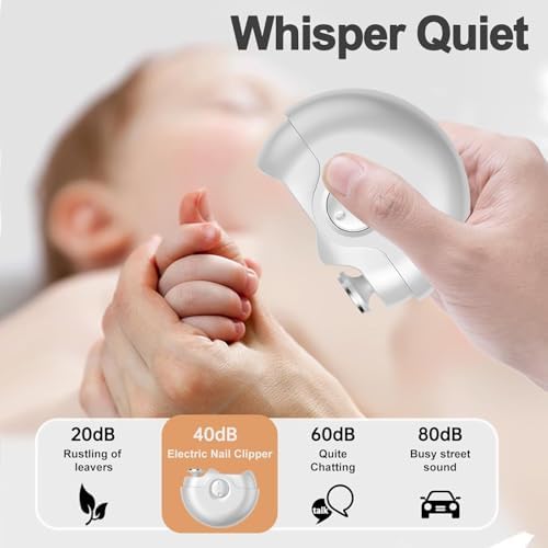 Upgraded 2 in 1 Electric Nail Clippers for Kids and Adults with Safety Features - Image 7