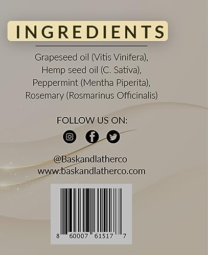 Bask & Lather Scalp Stimulator Hair Growth Oil, 4 Fl Oz for Healthy Hair - Image 8