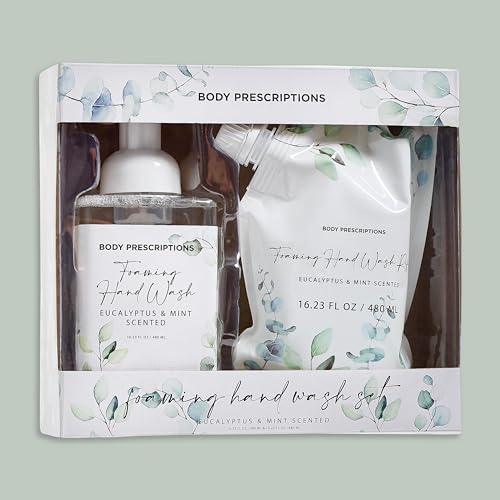 Gentle Foaming Hand Soap with Eucalyptus and Mint, 8 oz Bottle - Image 3