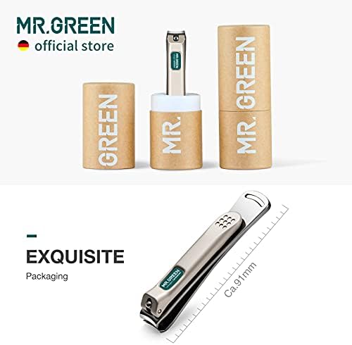 MR.GREEN Large Stainless Steel Nail Clippers with Curved Blades for Easy Trimming - Image 7
