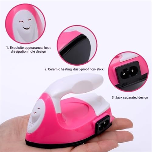 Rechargeable Mini Iron for Thick Hair with Lay Flat Design in White Color - Image 5